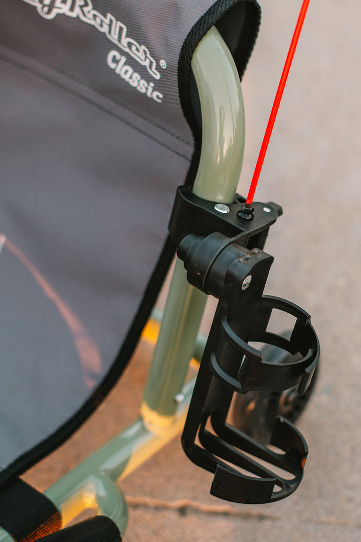Bottle Holder and Grey Flag