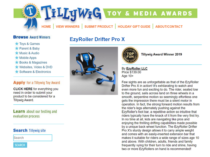 EzyRoller Drifter Pro X Púrpura real