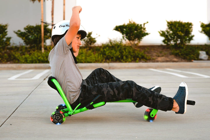 EzyRoller Classic Lime Green con ruedas LED - Edición limitada