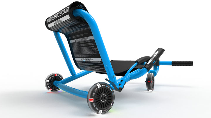 EzyRoller Classic Aqua Blue avec roues LED - Édition limitée