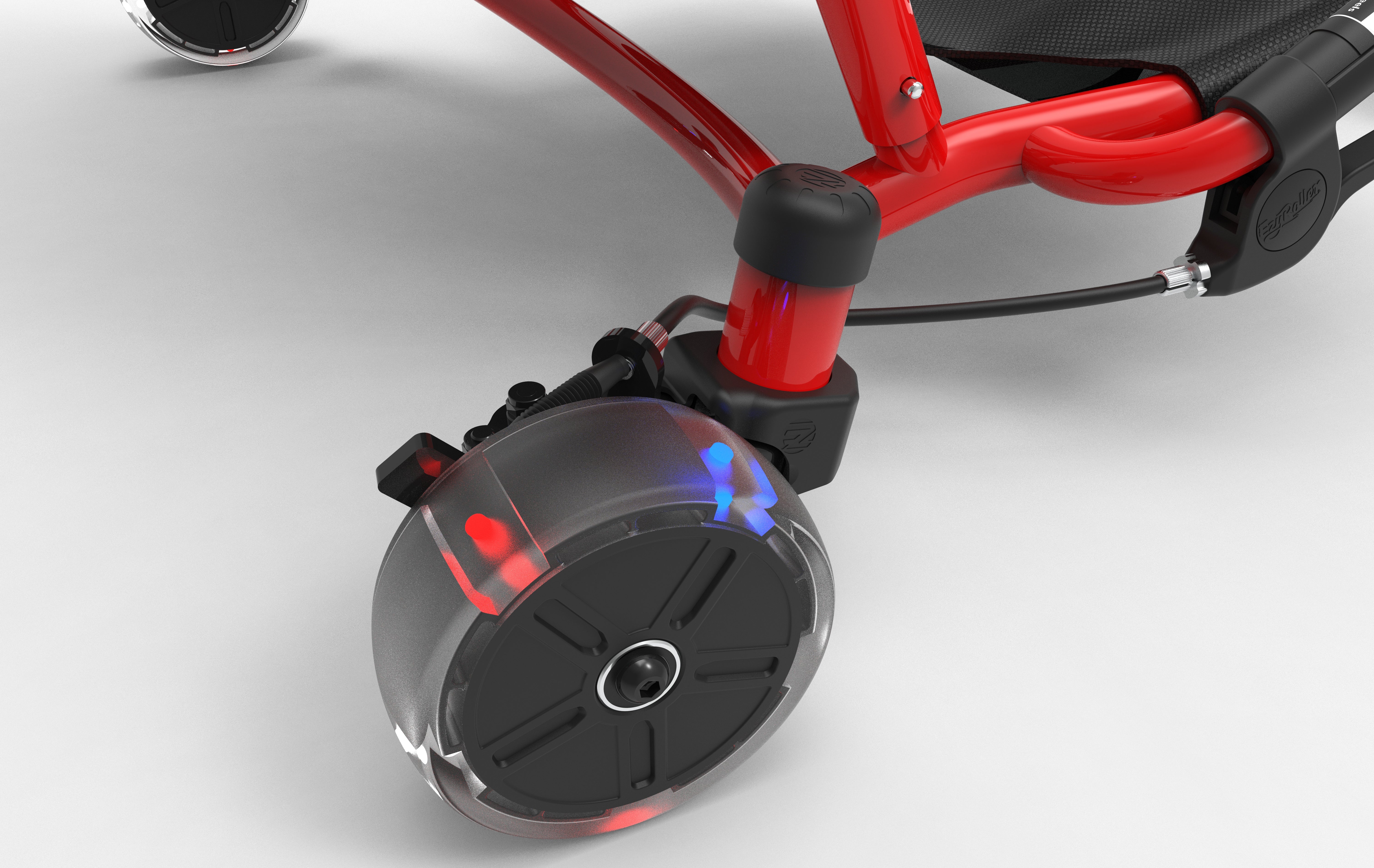 LED Wheel for Pro X/Drifter Pro X (Single Wheel) – EzyRoller