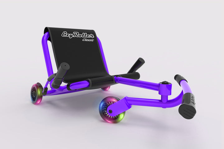 EzyRoller Classic Princess Purple with LED wheels - Limited Edition