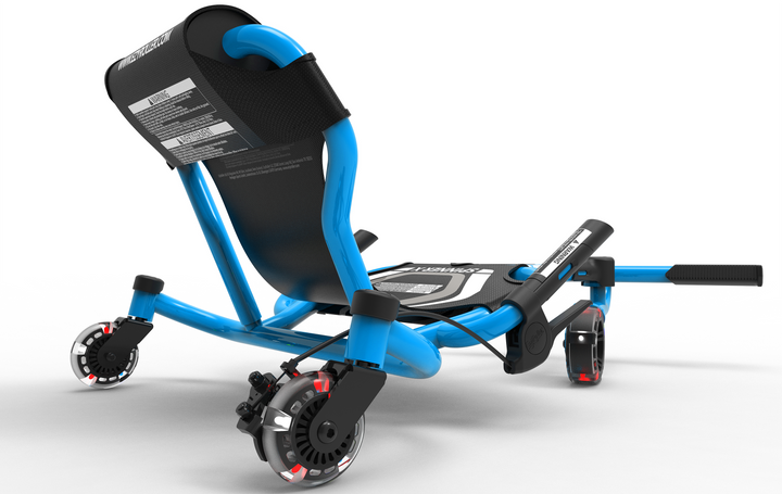 EzyRoller Spinner Aqua Blue with LED Wheels