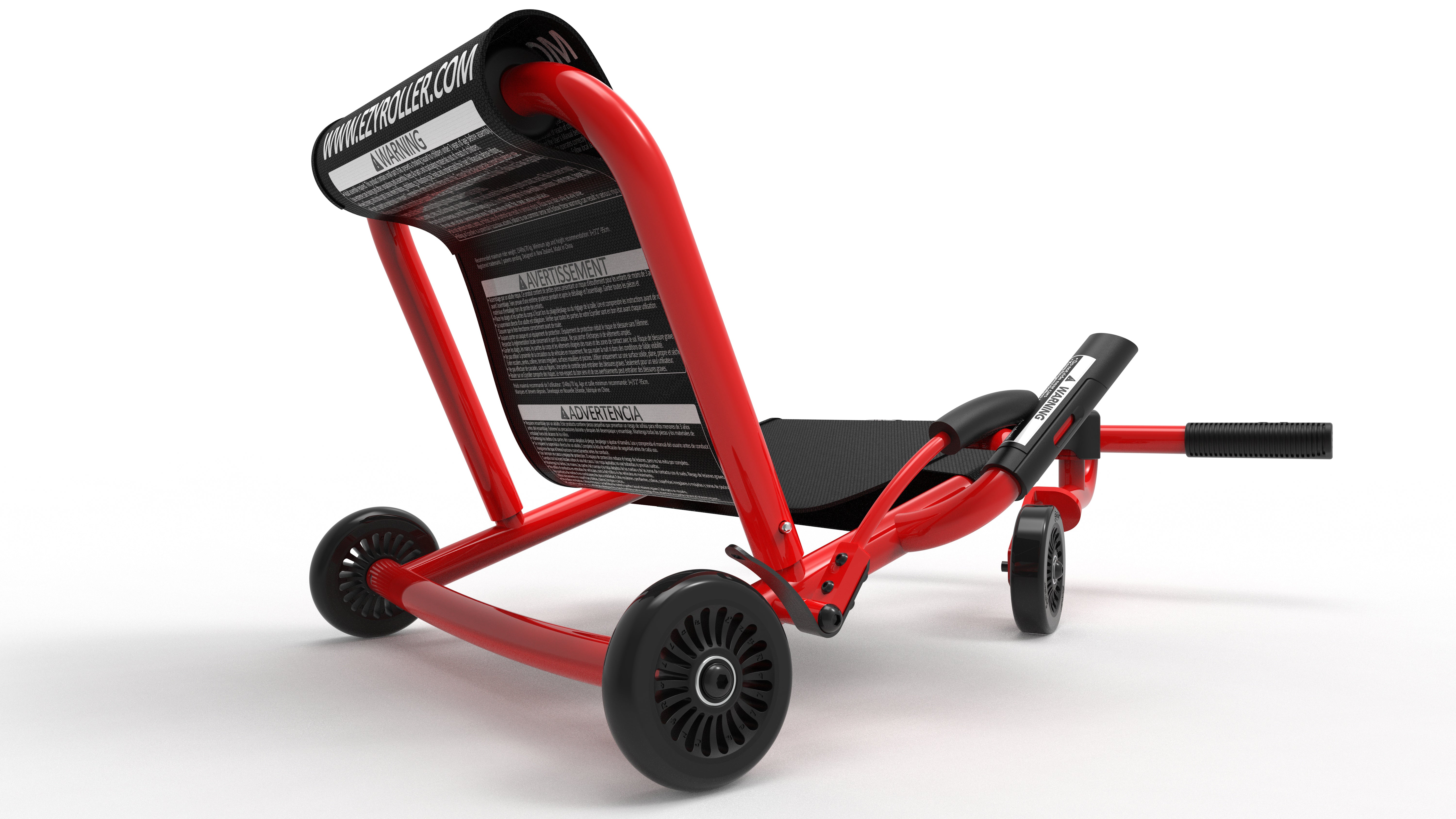 EzyRoller 赤 乗り物おもちゃ ドリフト3輪車 Addicted To Motion - Classic – EzyRoller
