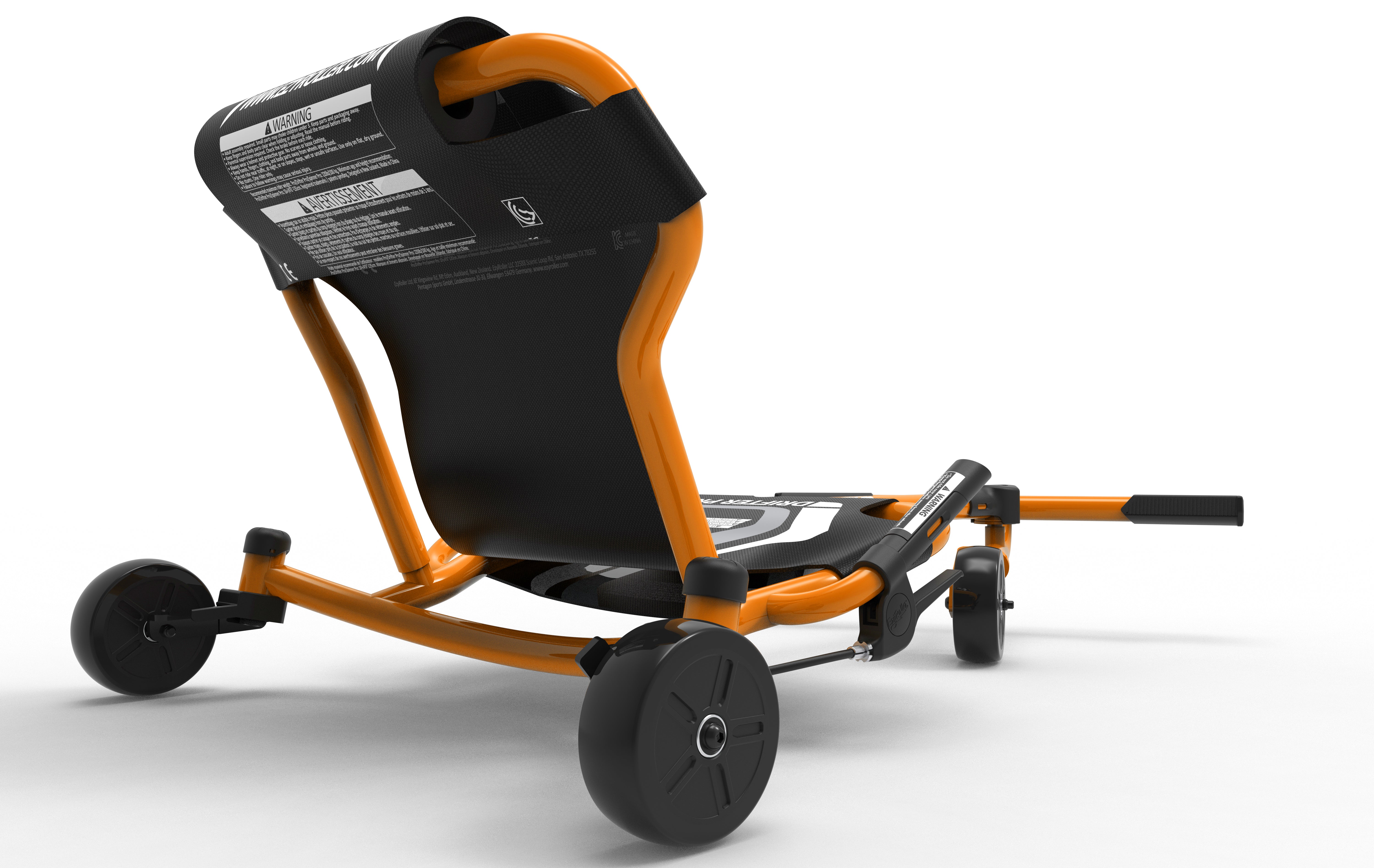 NOKアキュムレーター ローライダー ハイドロ byACRE | Nordic Pioneer - Granite Black - Rollator - Outdoor & Indoor