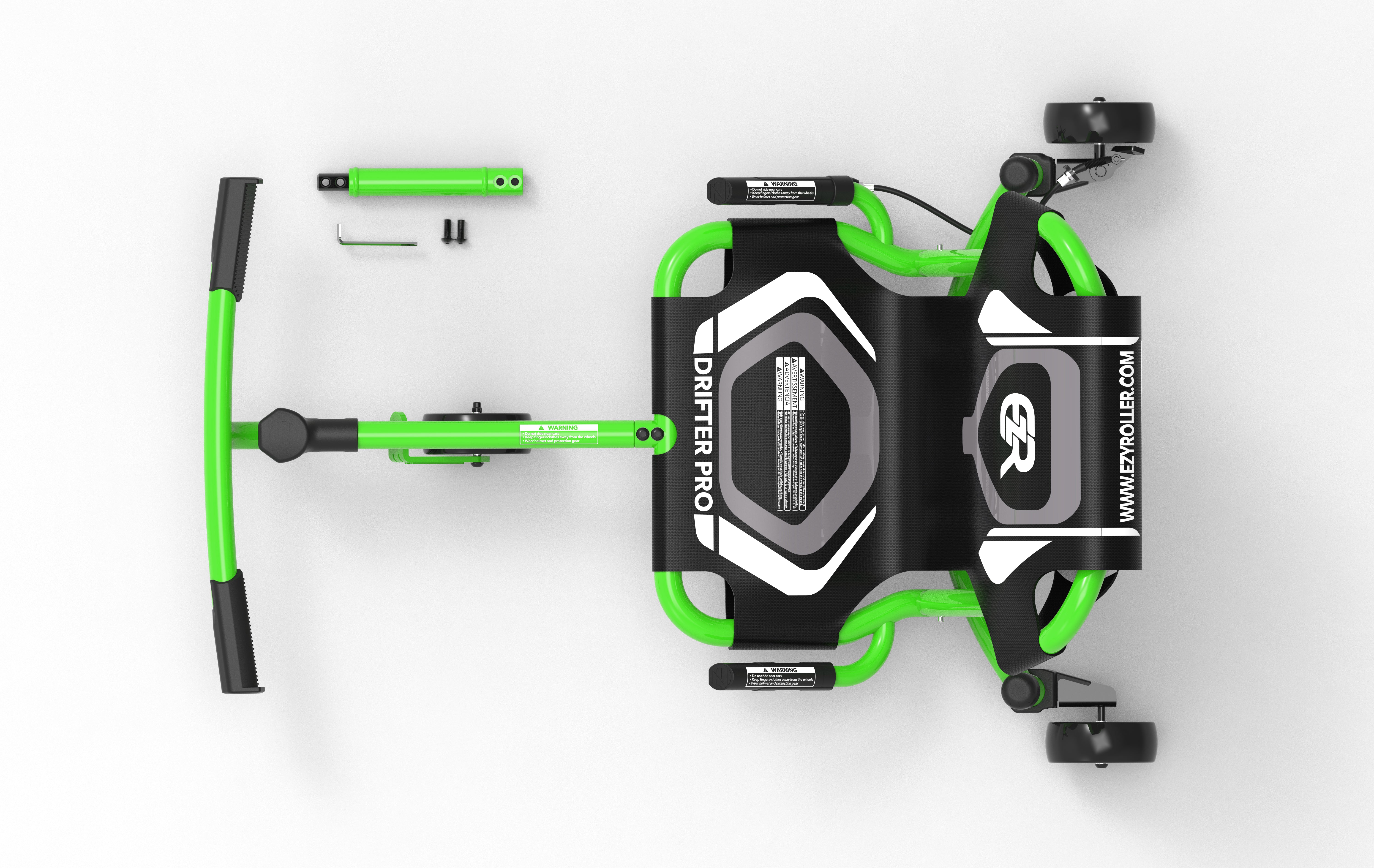 EzyRoller Drifter Pro X Lime Green