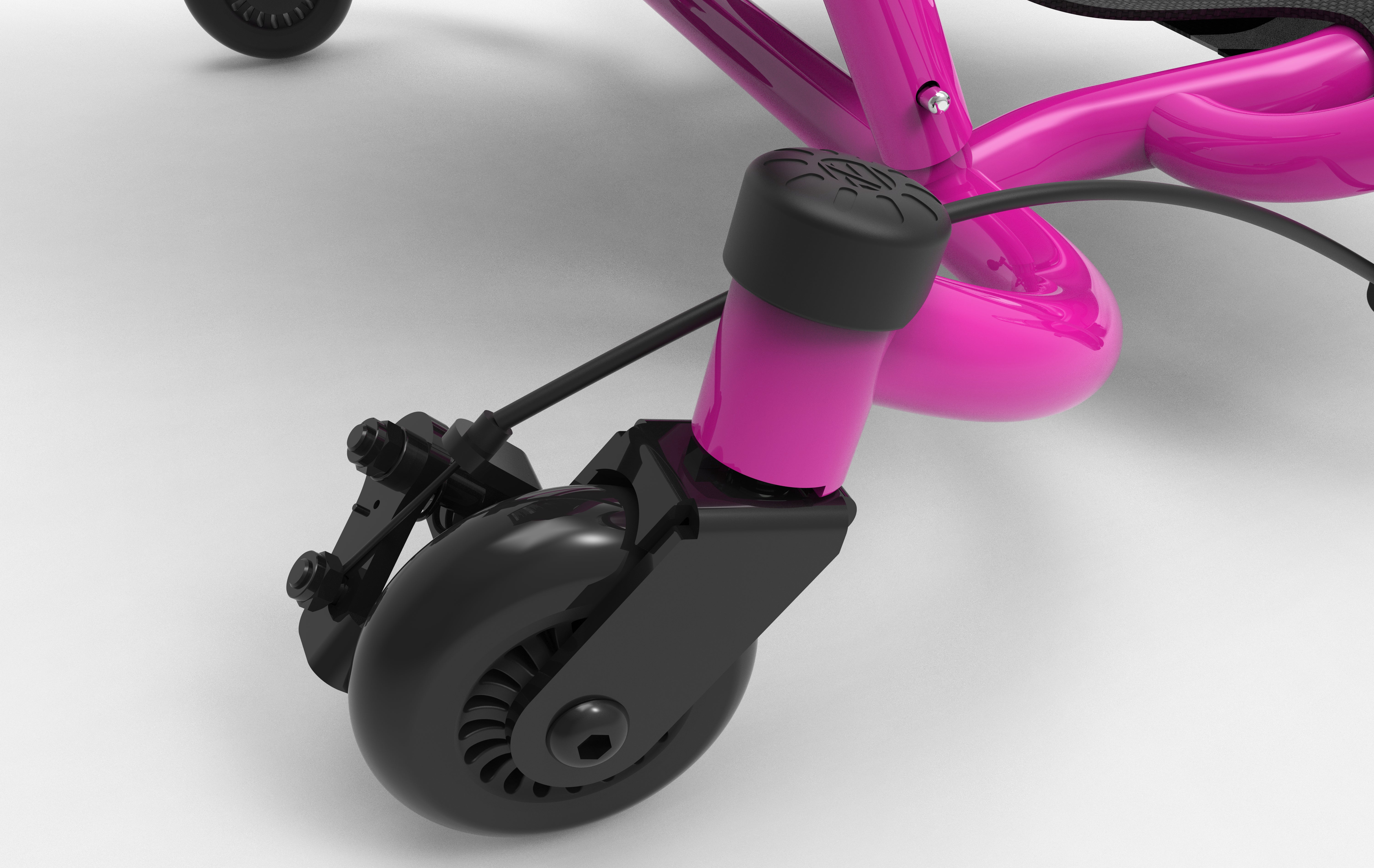 [cornerLP未使用品] The Birthday/Rollers EzyRoller Spinner Princess Pink